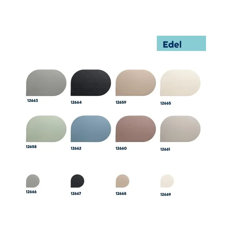 Glasuntersetzer 4er-Set Edel