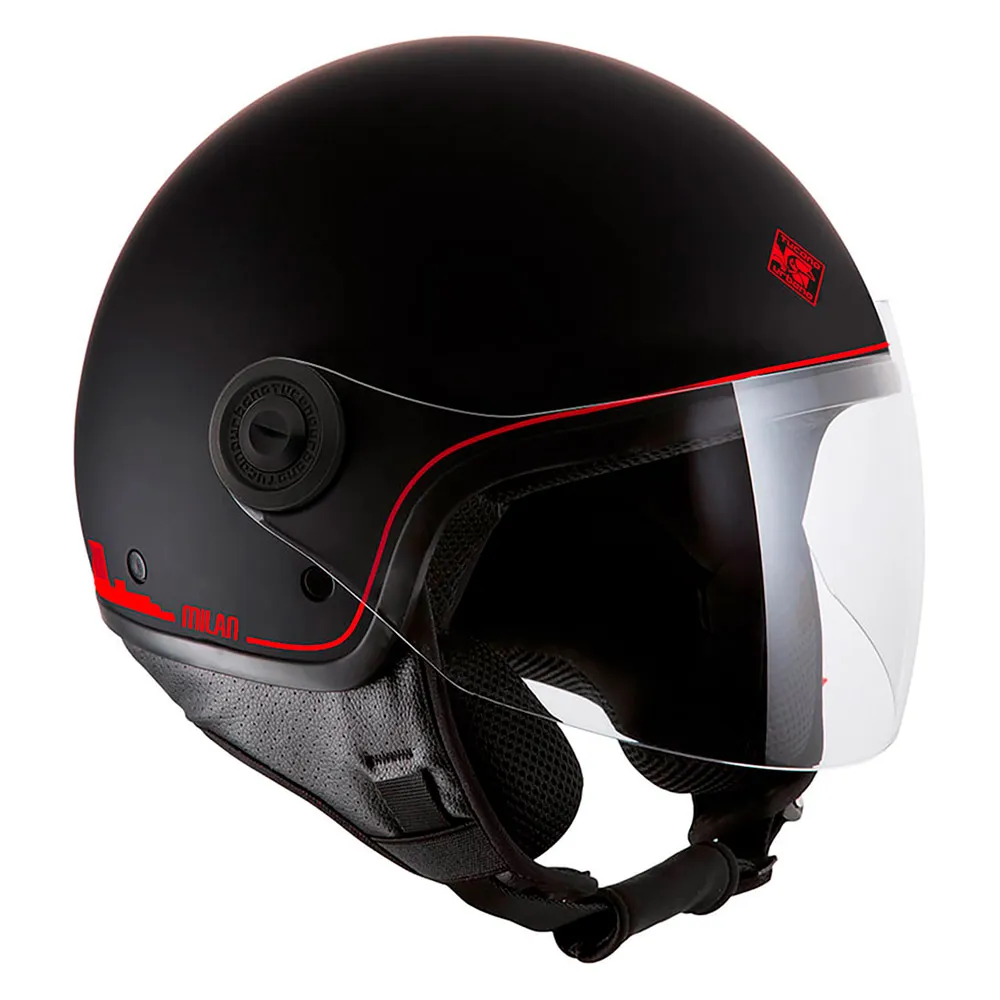 Tucano Urbano El´Jettin 6.0 AC Milan open face helmet
