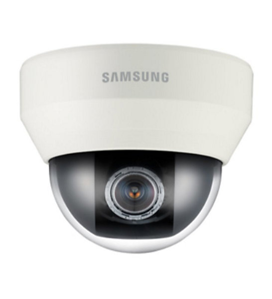 Caméra Dôme IP plafond Full HD 1.3 Mp Samsung compatible NVR Réseau PoE SND-5083P