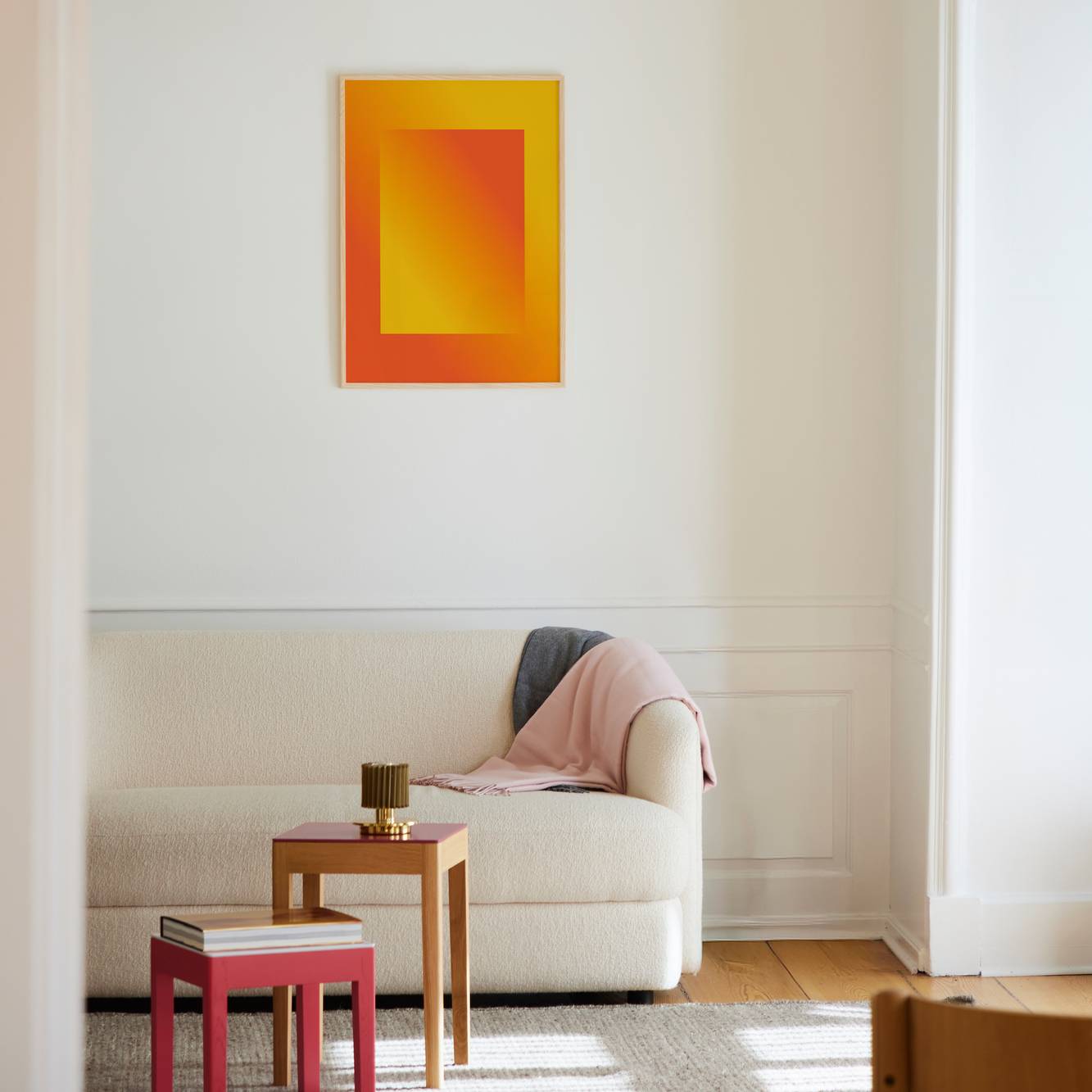 Paper Collective Absorb 04 Poster 50 x 70 cm - Yellow / Orange