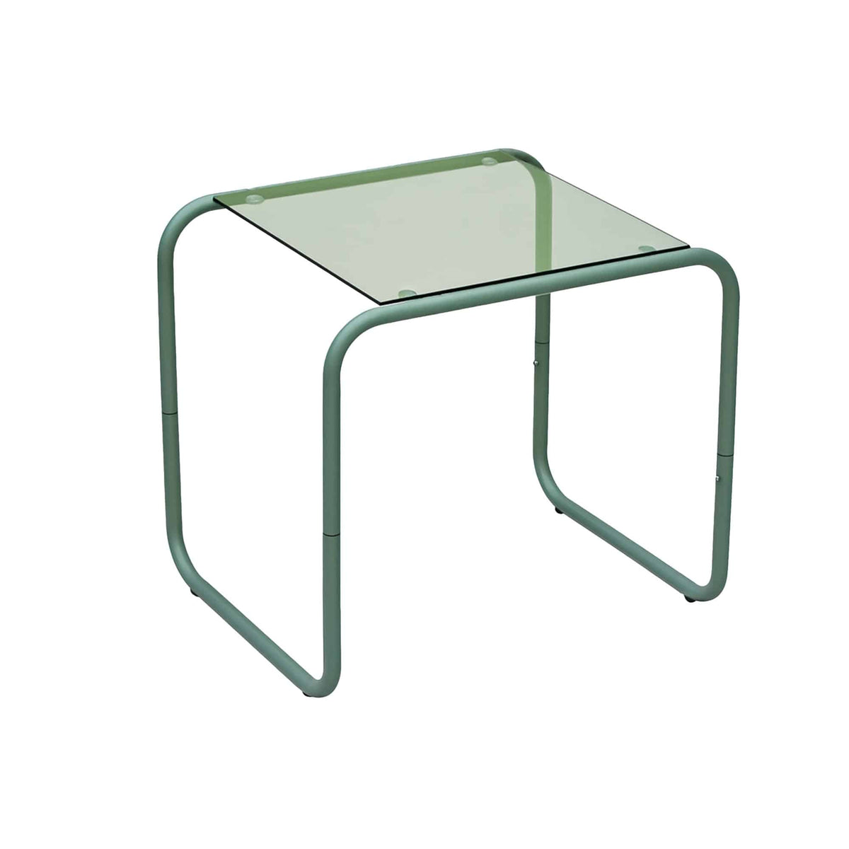 Leitmotiv bijzettafel Ventana - groen - 50x40x45cm