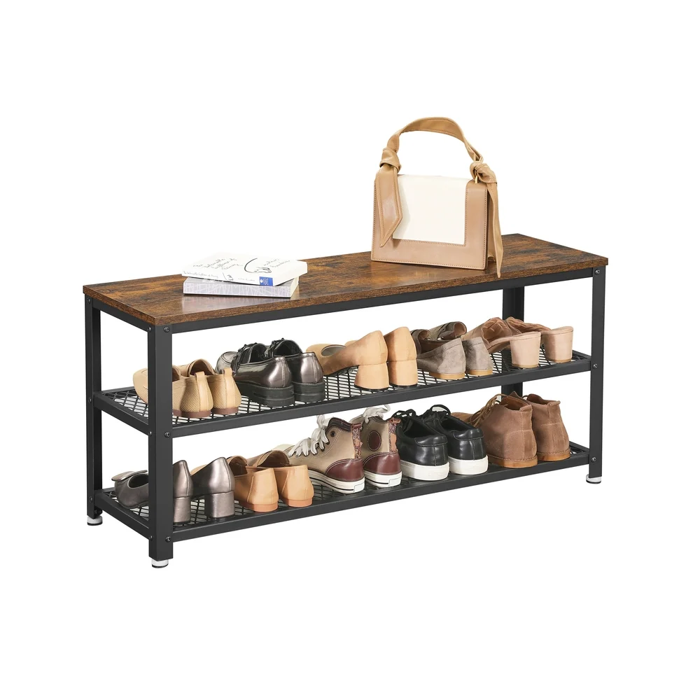 Banc à chaussures 2 niveaux