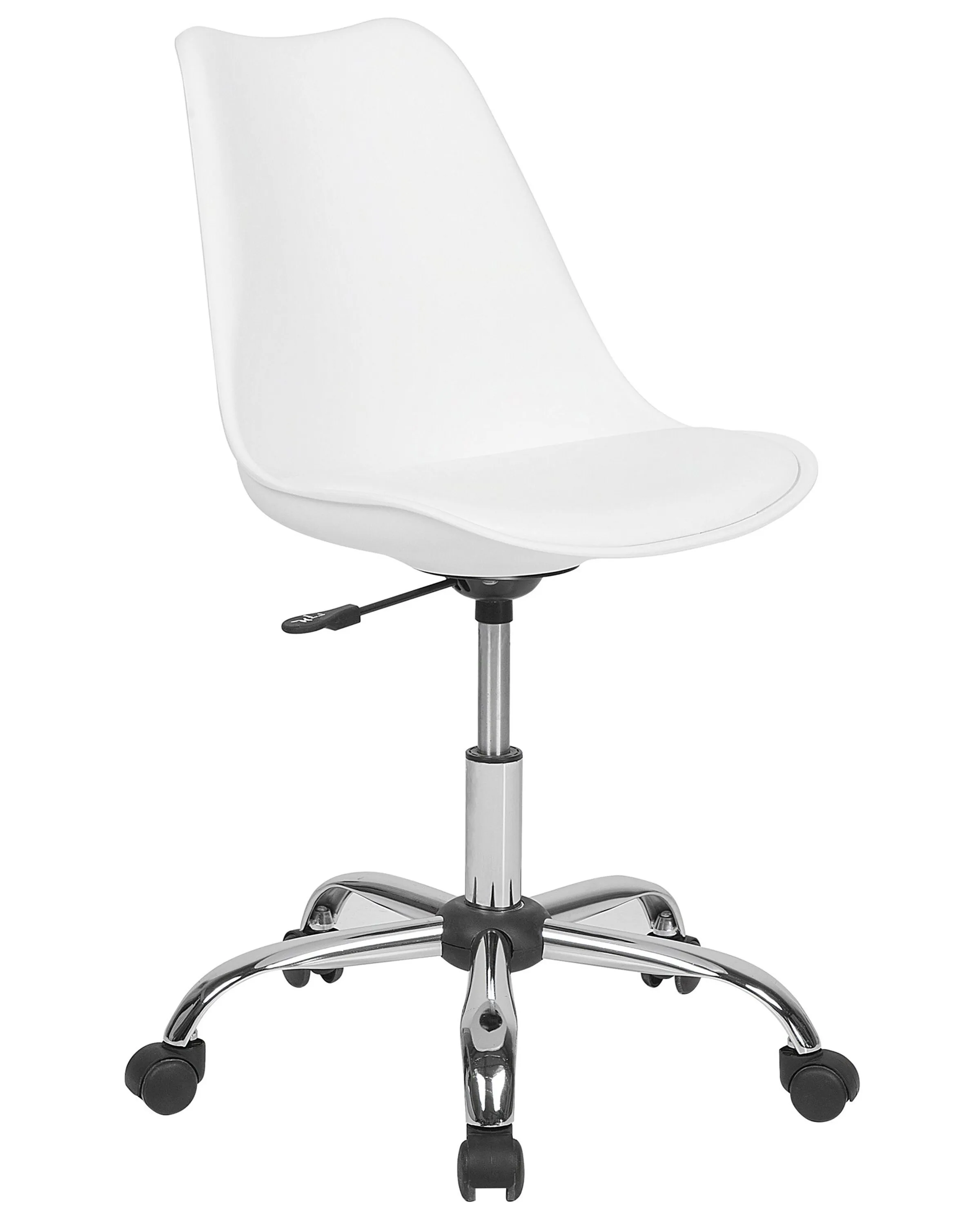 Desk Chair DAKOTA Faux Leather White
