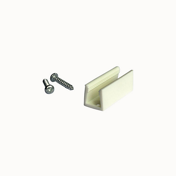 Lot de 10 rails de fixation sur'line plastique - Chromex