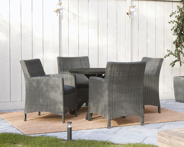 Avalon Tub & Jette 5-Piece Round Dining Setting