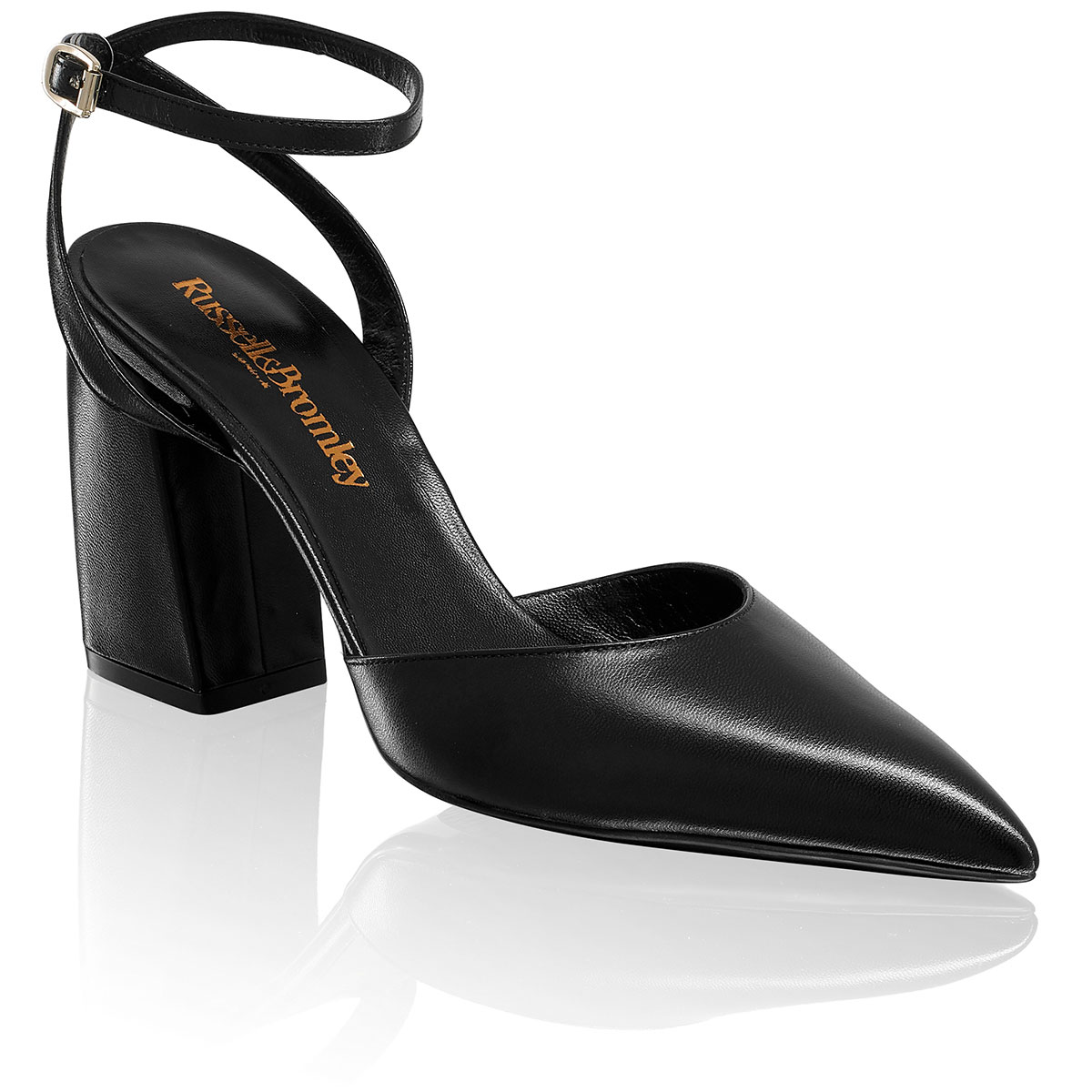 Russell & Bromley DOTTY Ankle Strap Mule