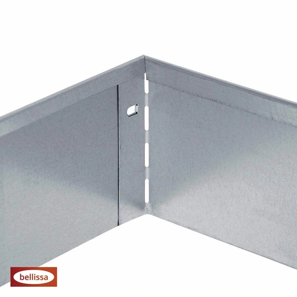 Rasenkante, HxL: 12,5 x 118 cm, Metall
