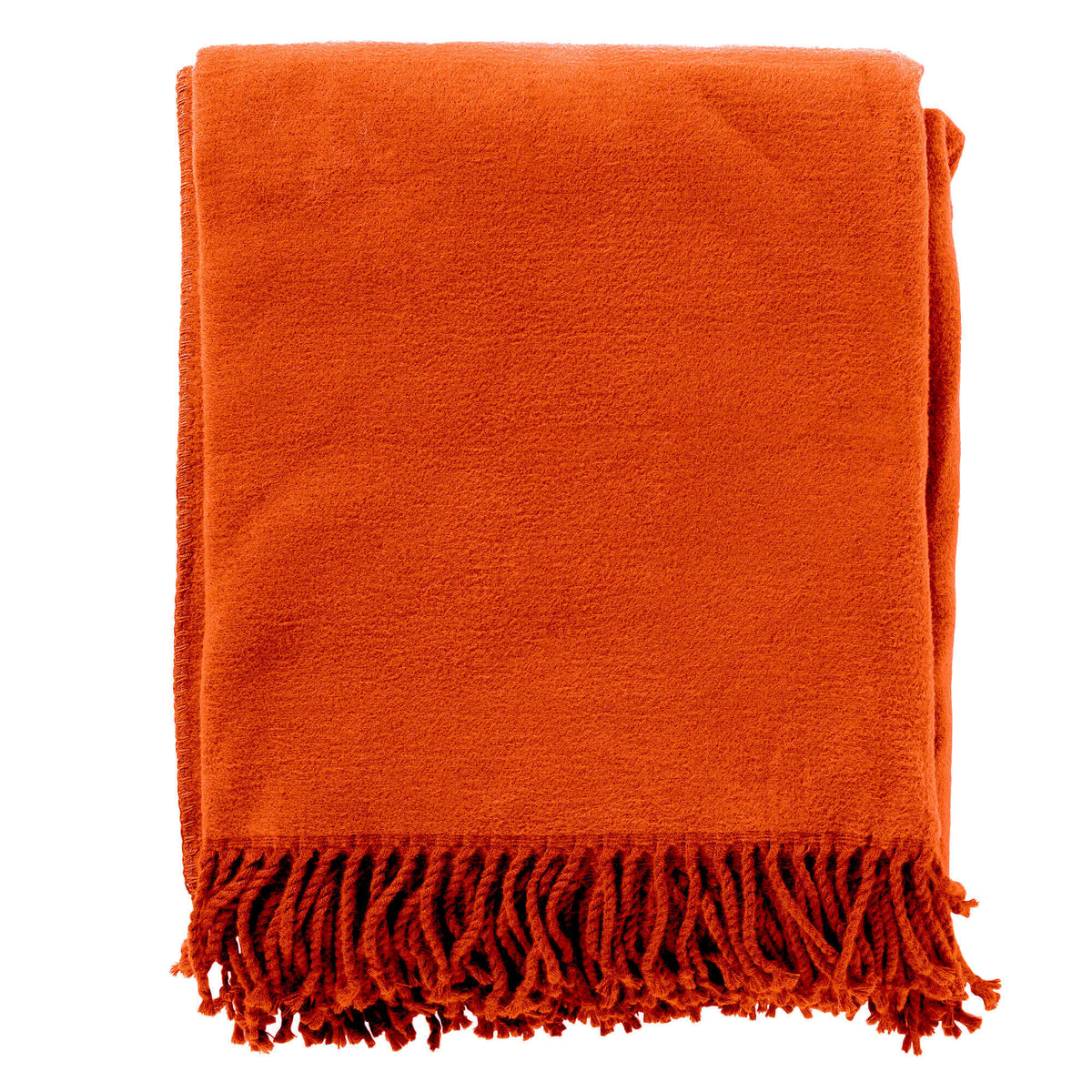 ANNABELLA | Plaid 150x200 cm | Potters Clay | Oranje | Hoii