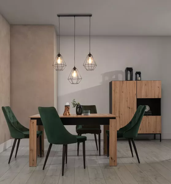 Lampa wisząca BREVITAS II czarna