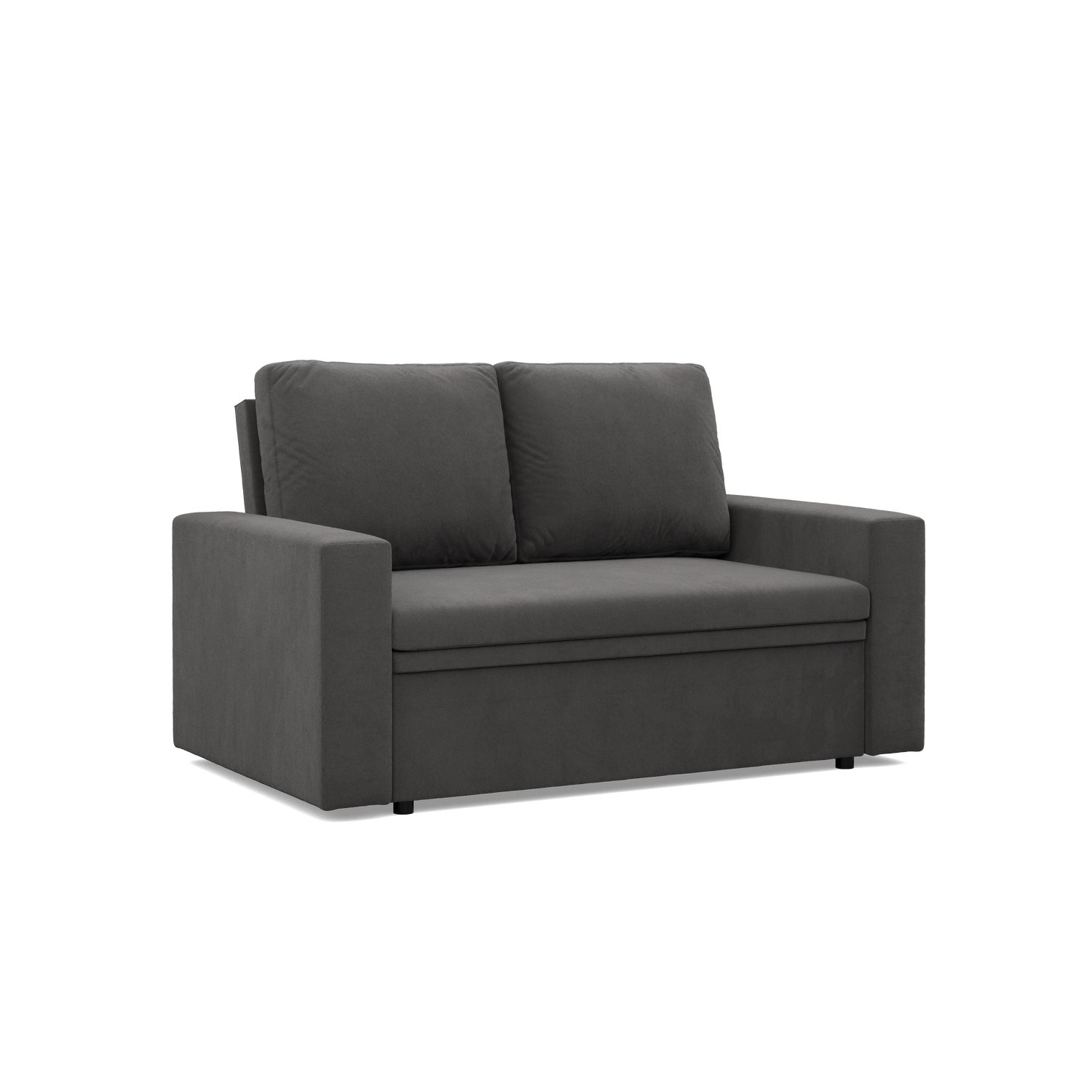 SOFA KANAPA rozkładana z funkcją spania do salonu szara