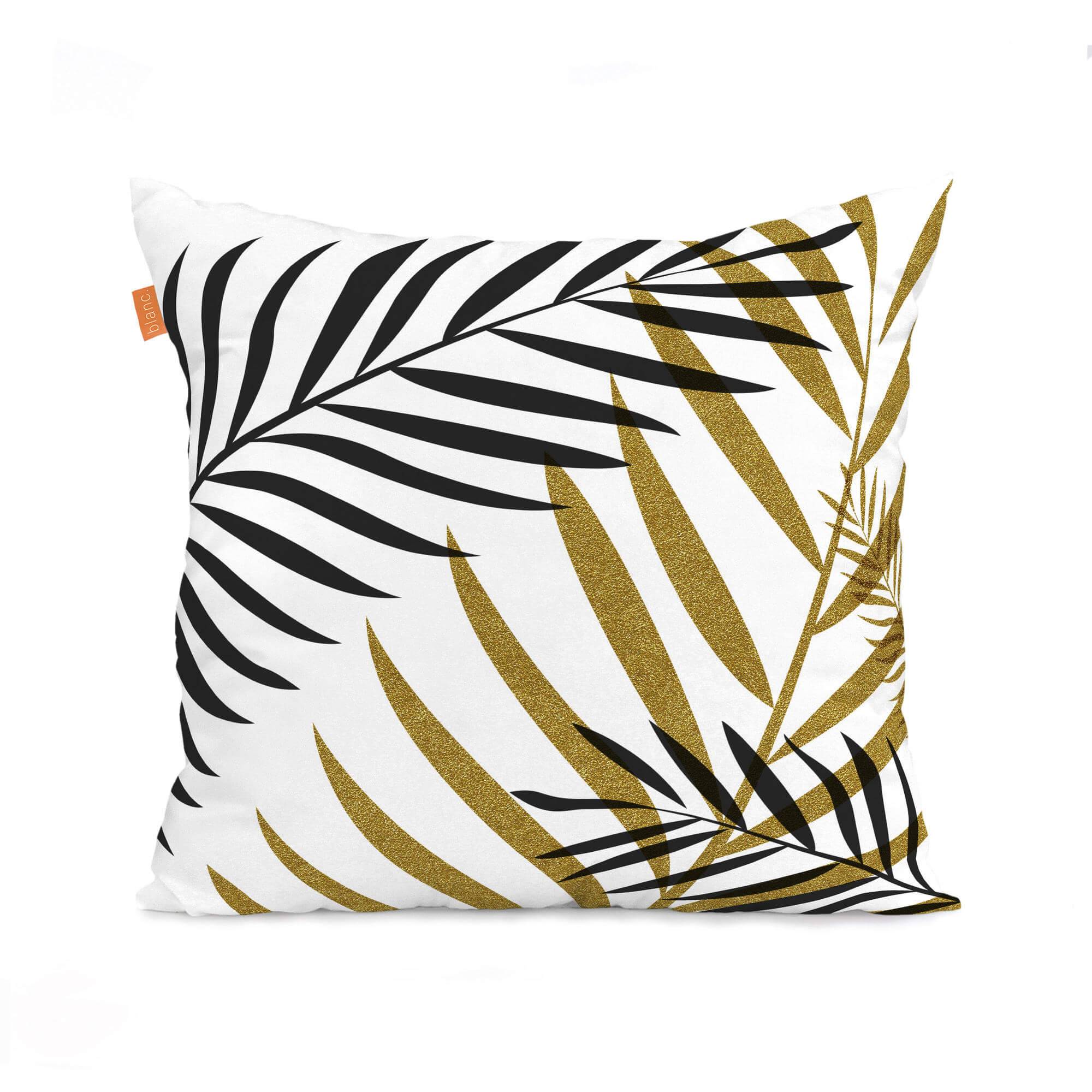 Blanc Set van 2 kussenhoezen Foliage