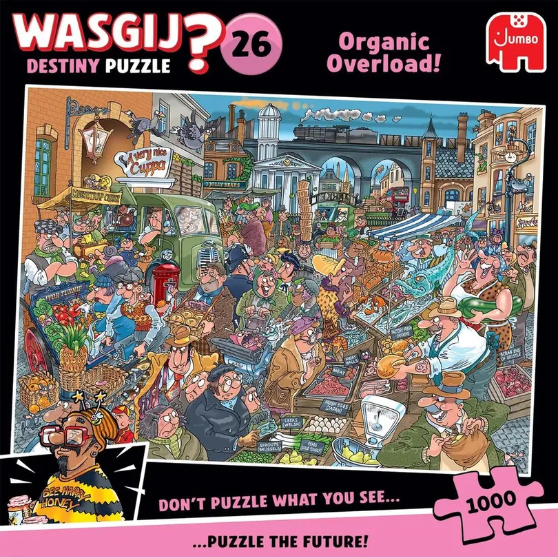 Puzzle 1000er-Set Wasgij Destiny 26 Organic Overload