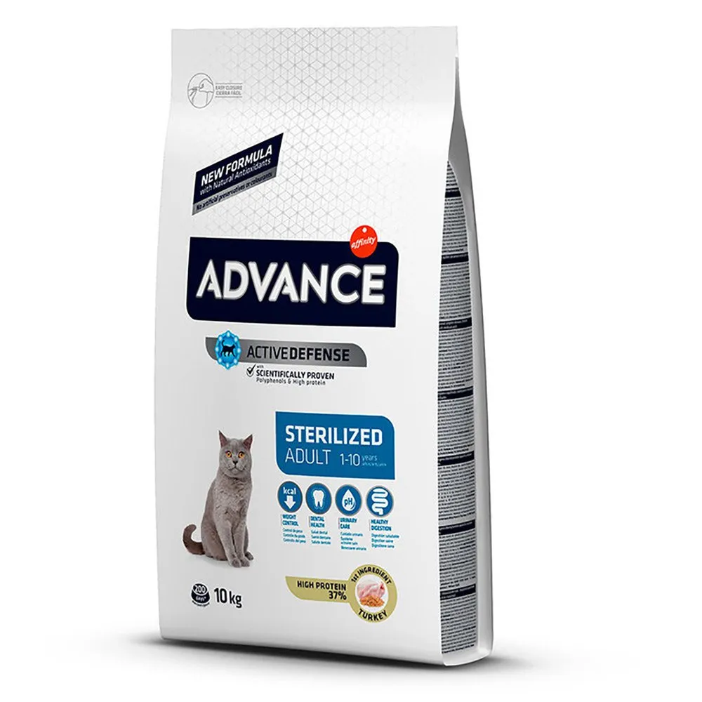 Affinity Advance Feline Adult Sterilized Turkey Cat Food 10kg