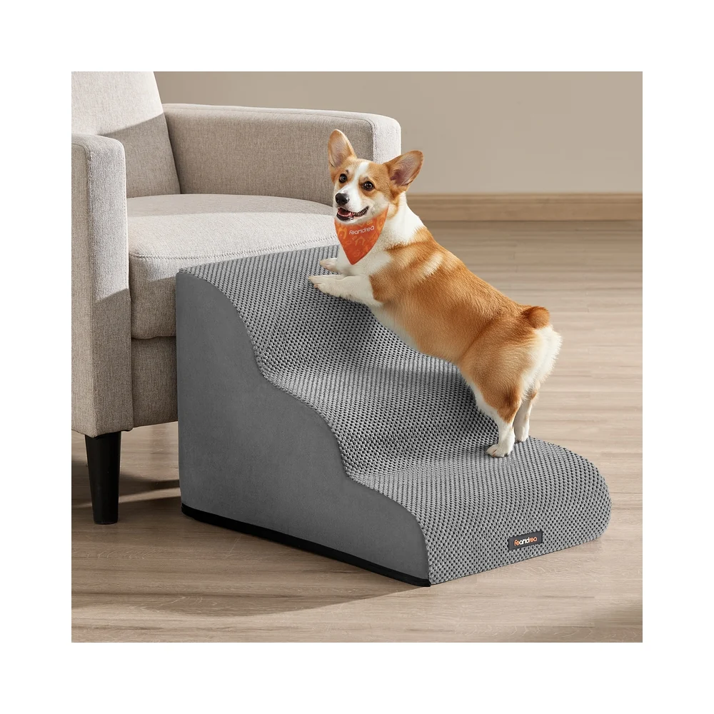 Escalier pour chien avec marches confortables et antidérapantes