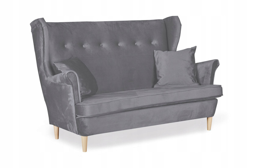 Zestaw wypoczynkowy uszak Ari sofa fotele pufy Family Meble