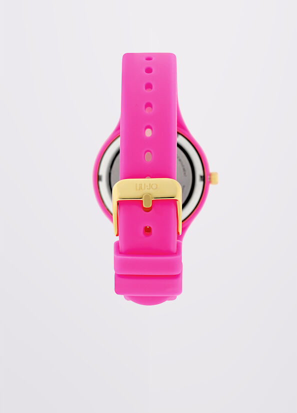 Orologio in silicone con brill