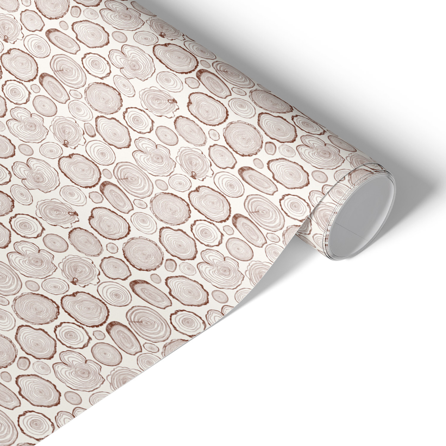 Okleina meblowa Drewniane przekroje 50x100 Folia samoprzylepna
