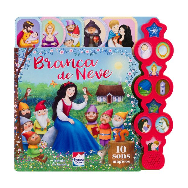 LIVRO MUSICAL CLÁSSICOS: BRANCA DE NEVE