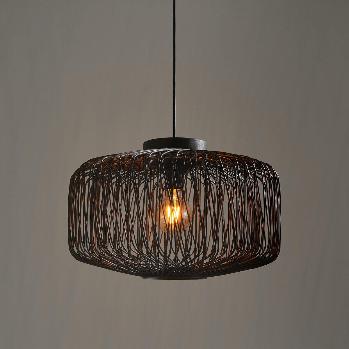 Suspension en bambou Ø44 cm, Yaku