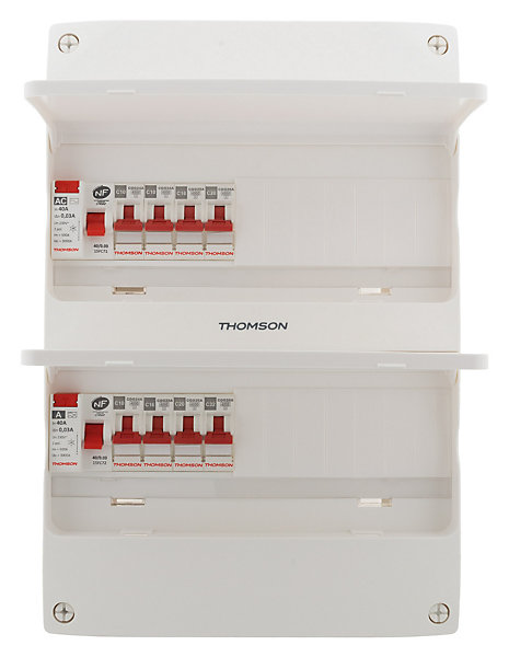 Coffret électrique 2 rangées 26 modules T1/T2 Thomson