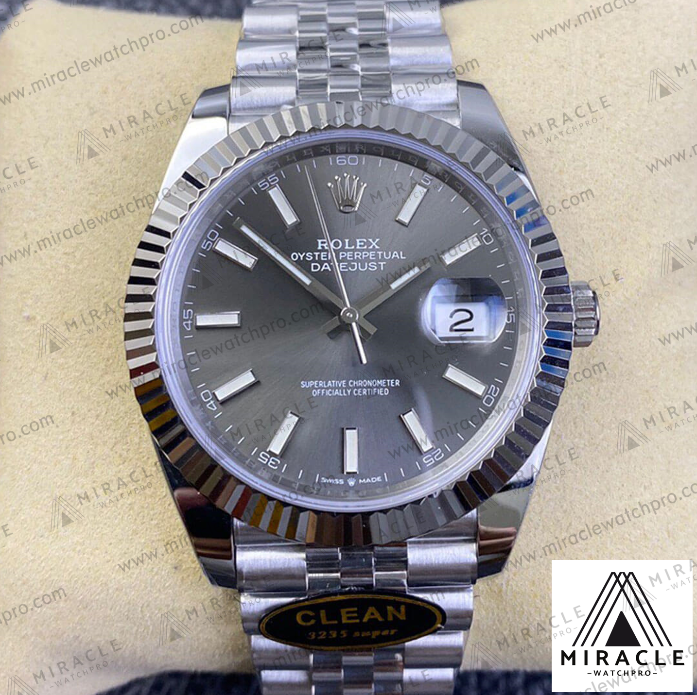ROLEX-DATEJUST-REF.M126334-0014-ELITE CLONE-41MM-Replica Watch