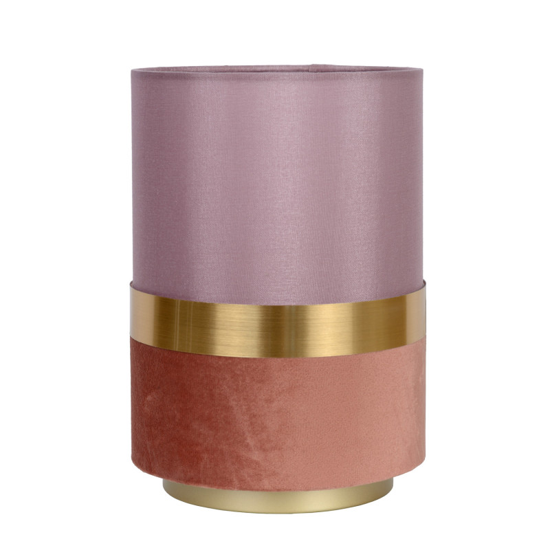 Lampe de table Tusse rose Ø 15 cm E14 40 W LUCIDE