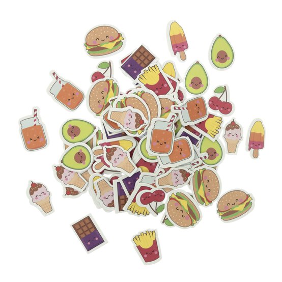 Fun Food Foam Stickers 42g