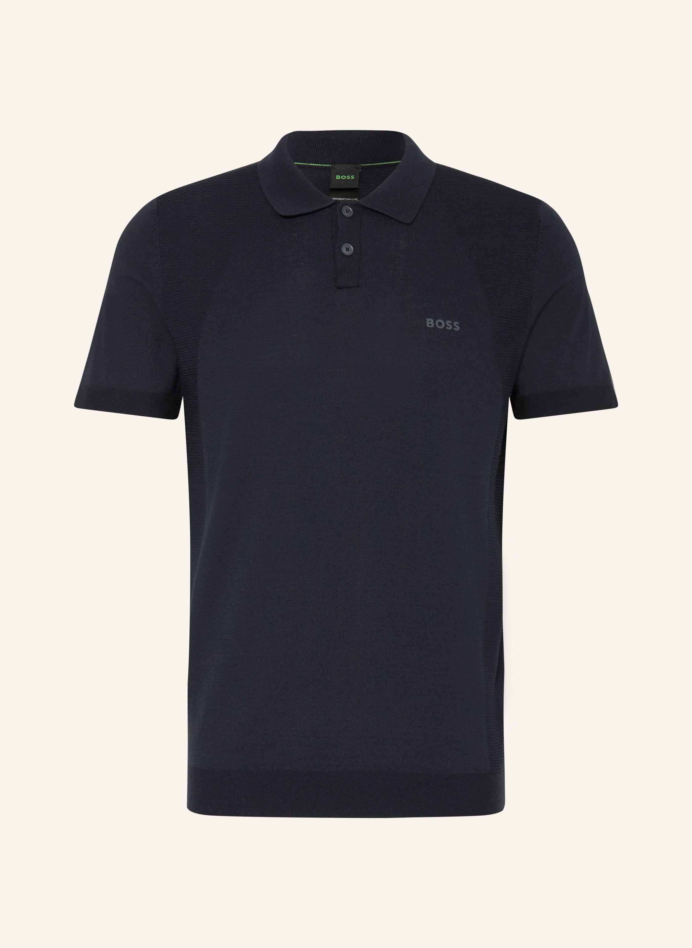 BOSS Strick-Poloshirt MOMENTUM LITE Regular Fit