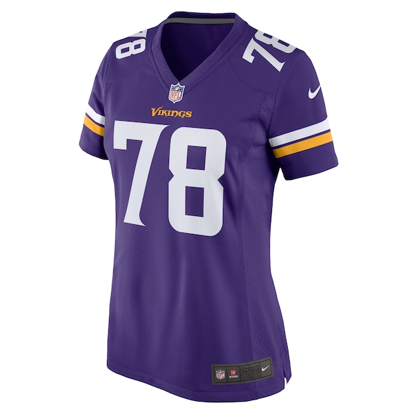 Hakeem Adeniji Minnesota Vikings Nike Women's Team Game Jersey -  Purple