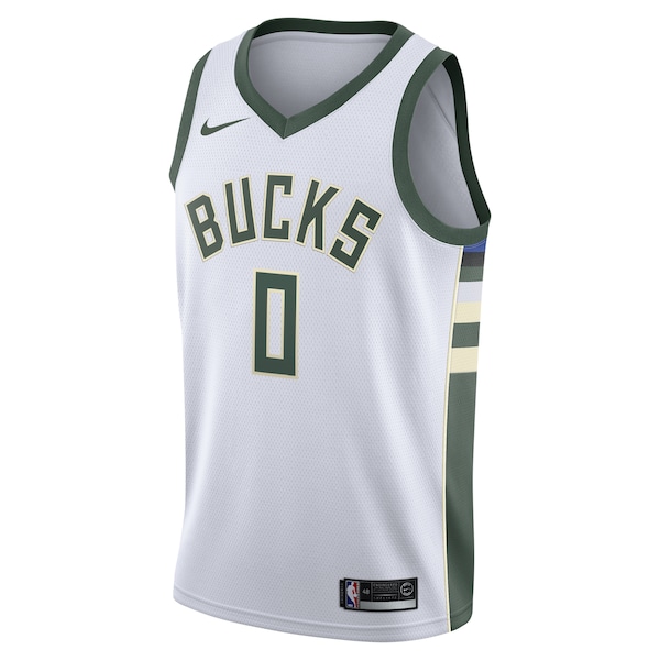 Damian Lillard Milwaukee Bucks Nike Unisex  Swingman Player Jersey - Association Edition - White