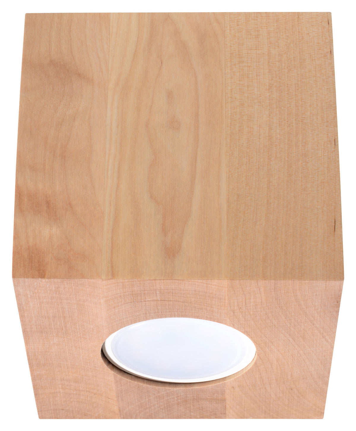 Sollux plafondlamp Quad - 1 lichts - 10 x 10  cm - bruin