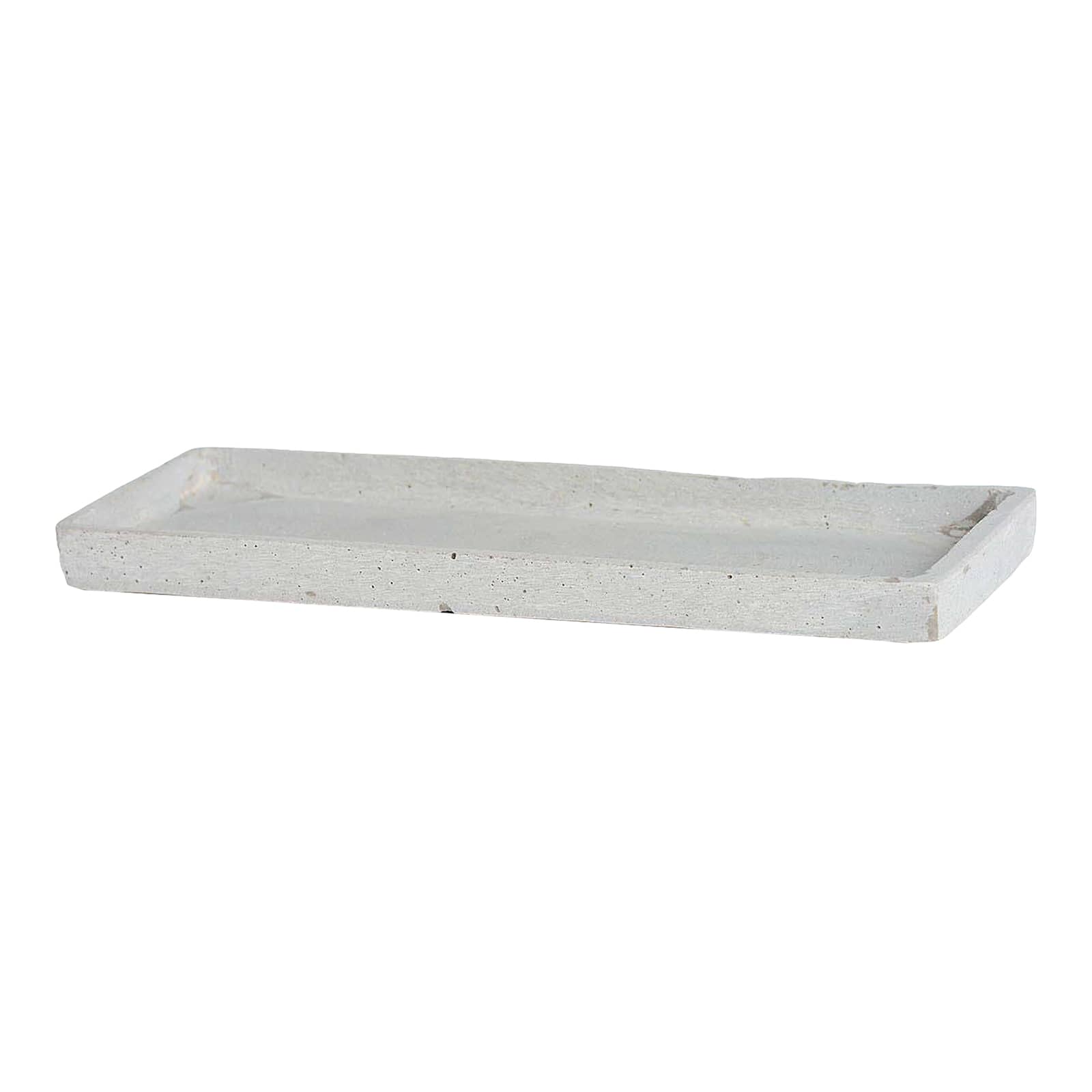Deko-Tablett Grau,L 270 x B 100 x H 20 mm