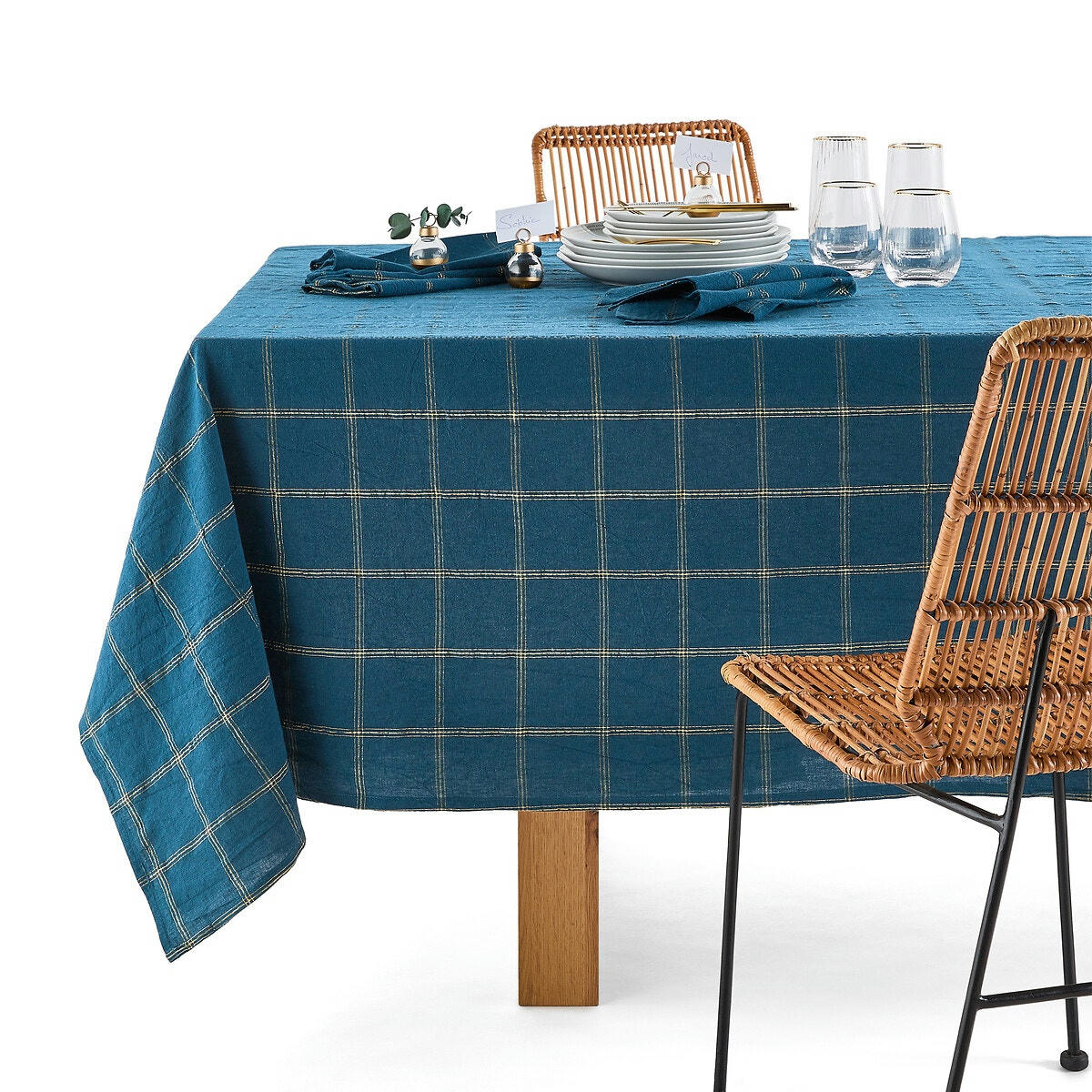 Nappe lin/coton, Fara