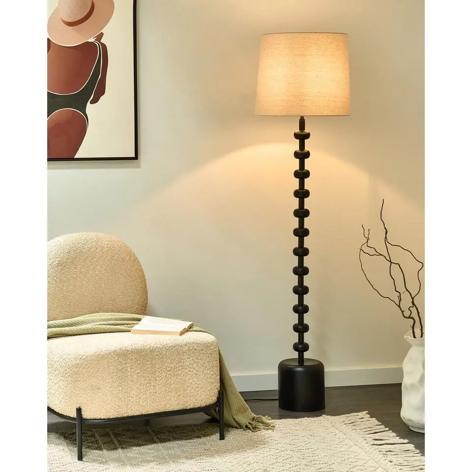 KRIOS - Staande lamp - Zwart - Metaal