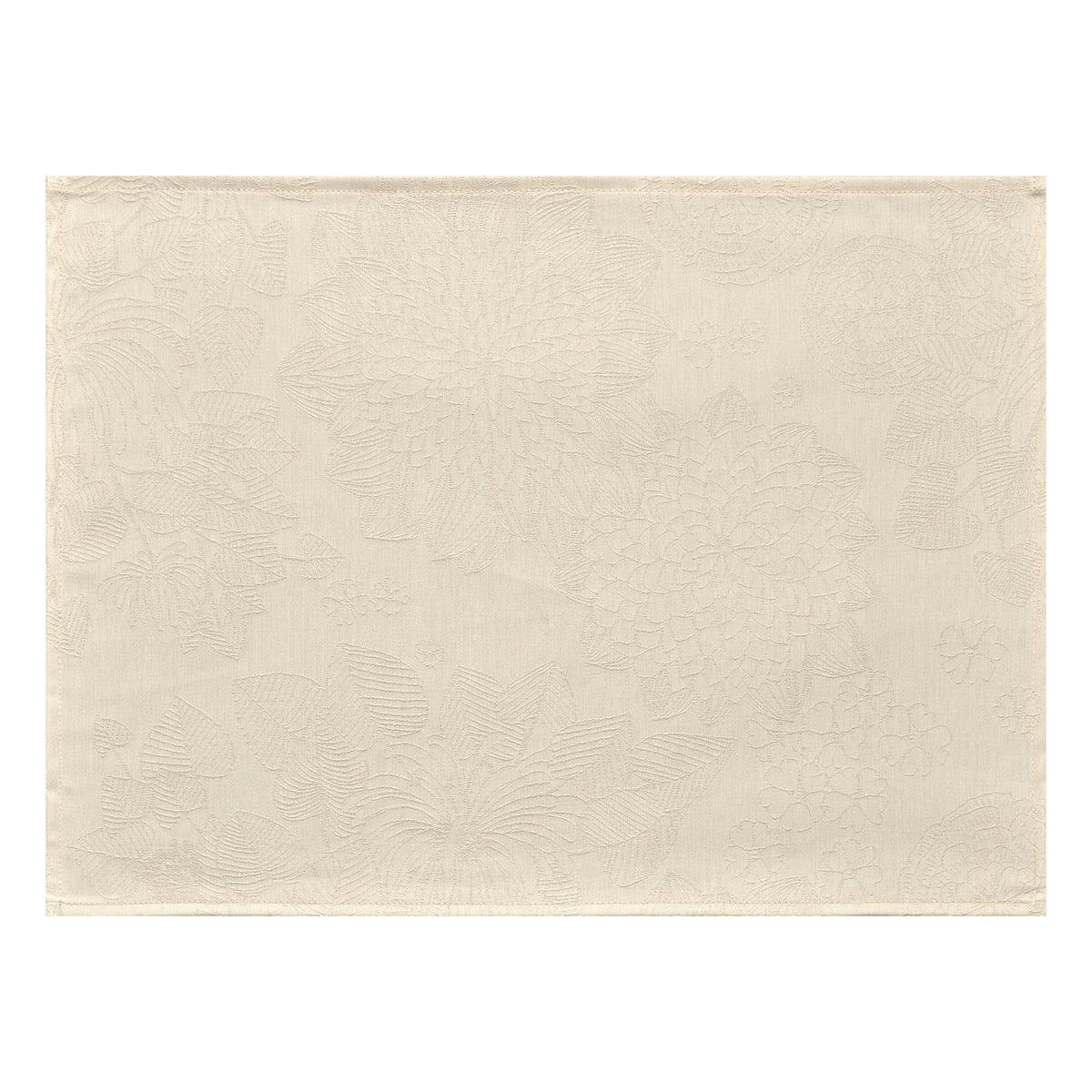 MARIE-GALANTE - Set de table en coton sable 52 x 38