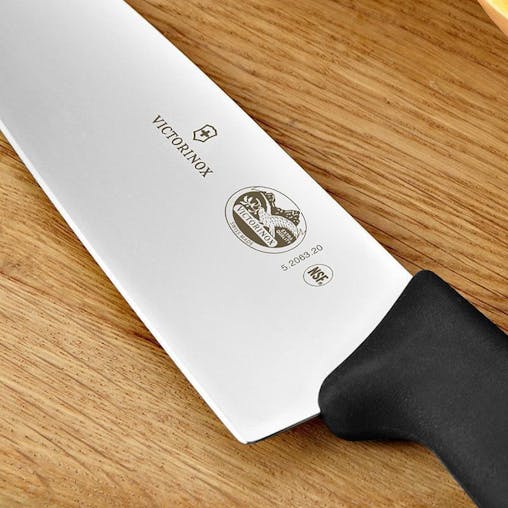Victorinox Cooks Chef'S Fibrox Handle Carving Wide Blade 20Cm Knife 5.2063.20