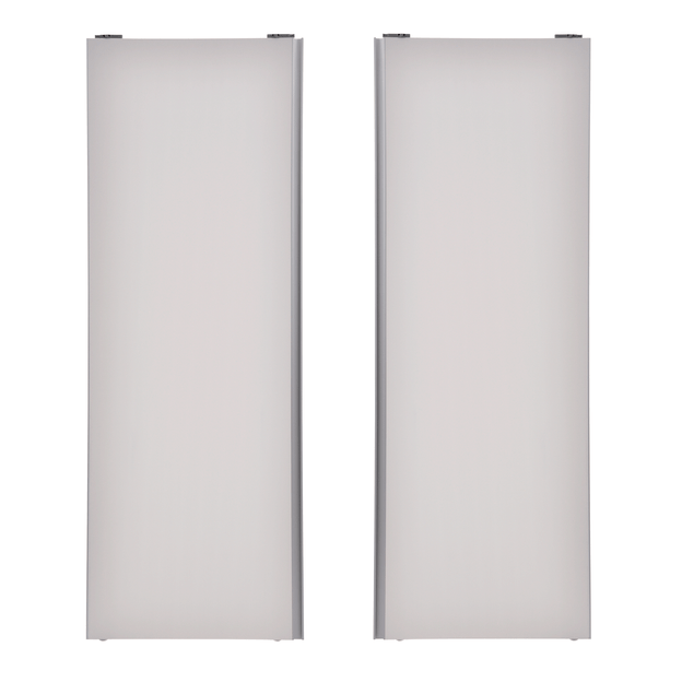 CONJUNTO COM 2 PORTAS DE CORRER DIREITA/ESQUERDA PARA GUARDA-ROUPAS SLIDES