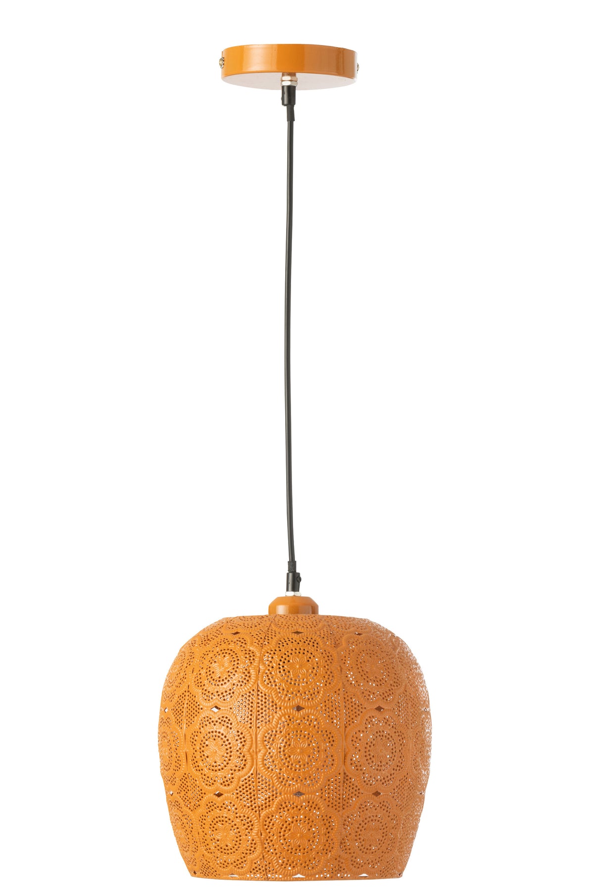 J-Line hanglamp Alive - metaal - oranje