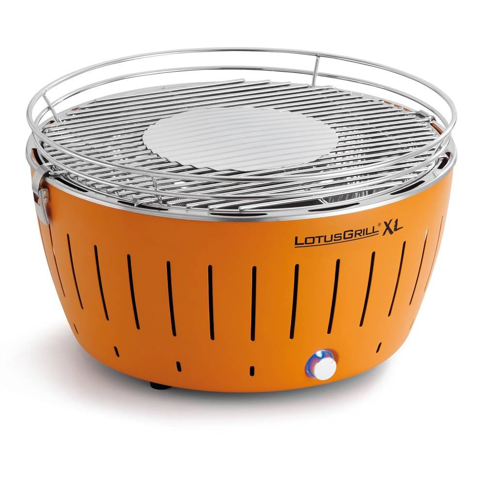 Grill Ogrodowy Węglowy Bezdymny Lotusgrill Xl - Pomarańczowy