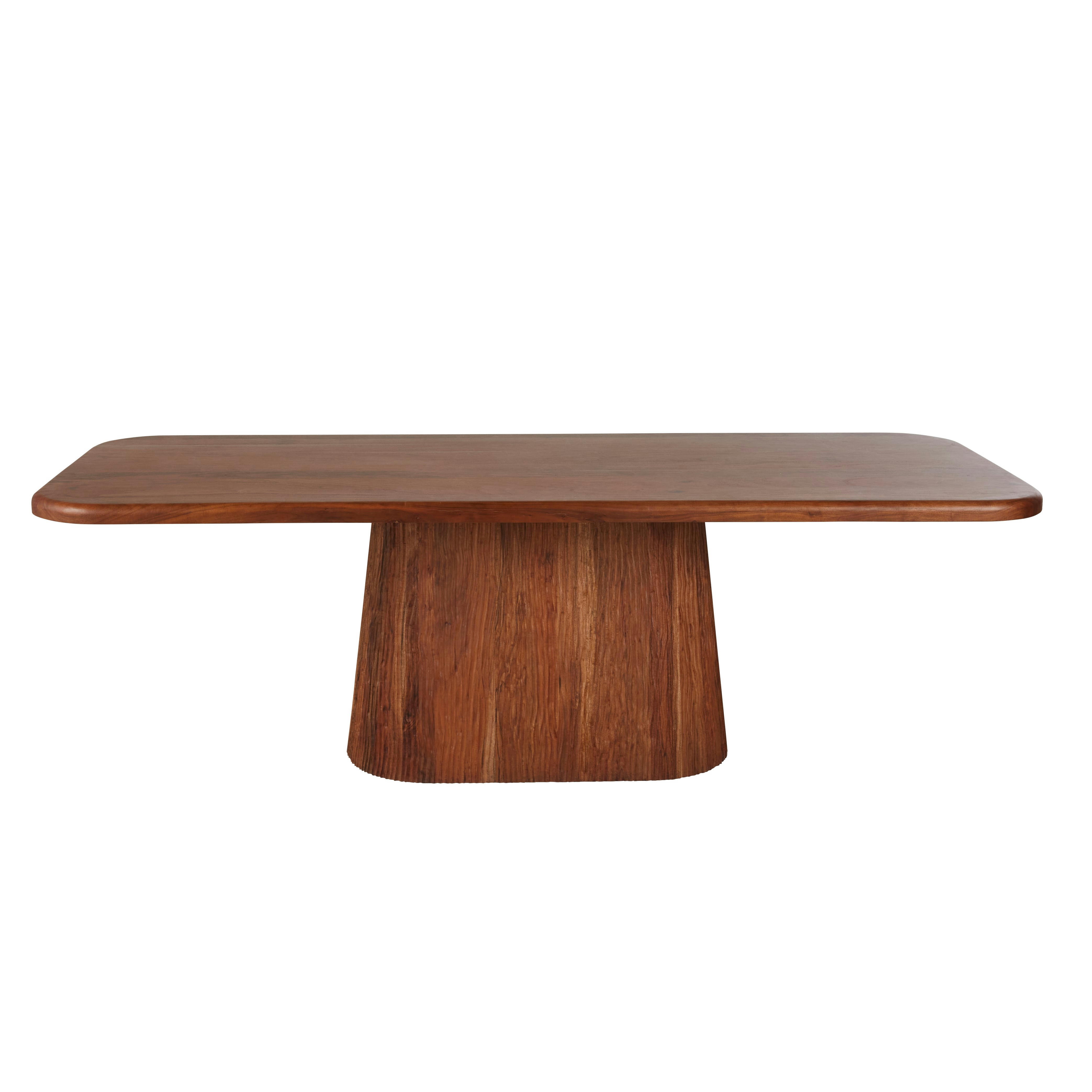 Alya - Table à manger rectangulaire en bois d