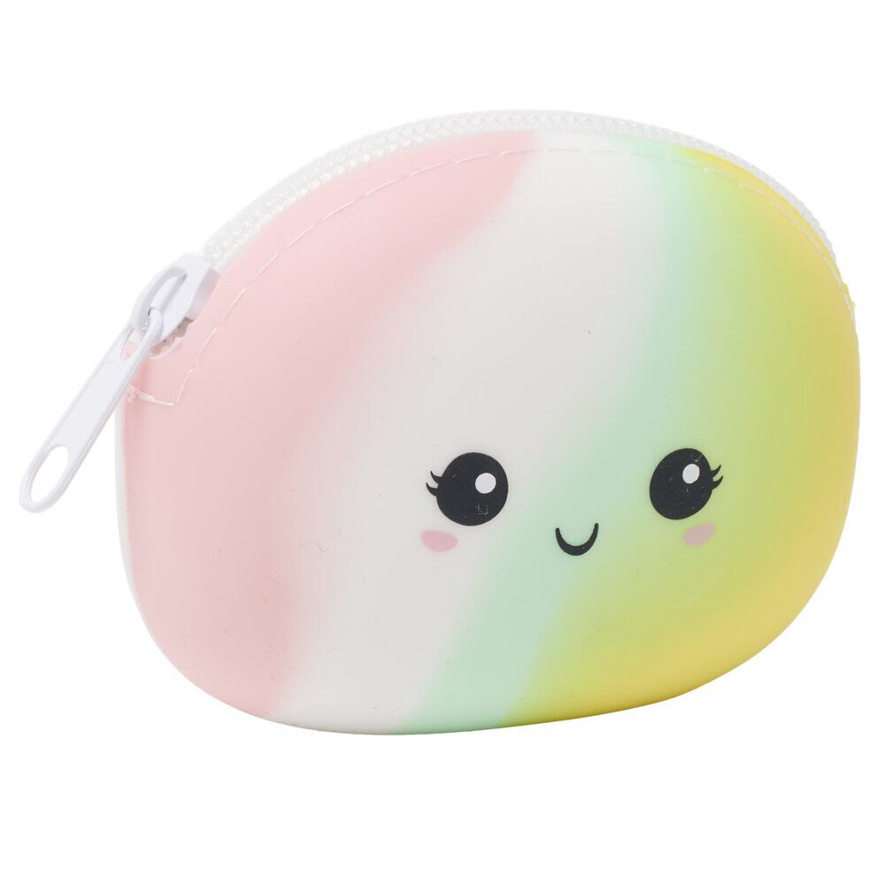 Porte-monnaie kawaii silicone L9xH8cm (4 modèles)