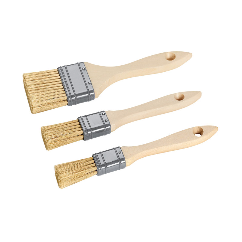 Set de pinceaux plats 3 pièces COLOR EXPERT