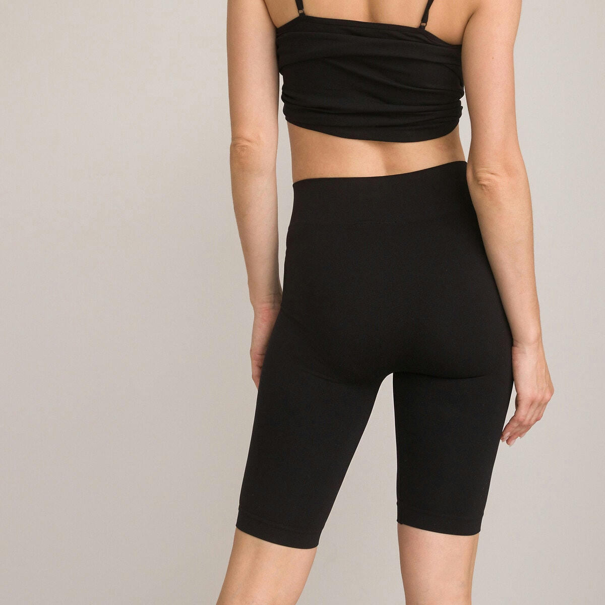 Legging court sans coutures, Milky
