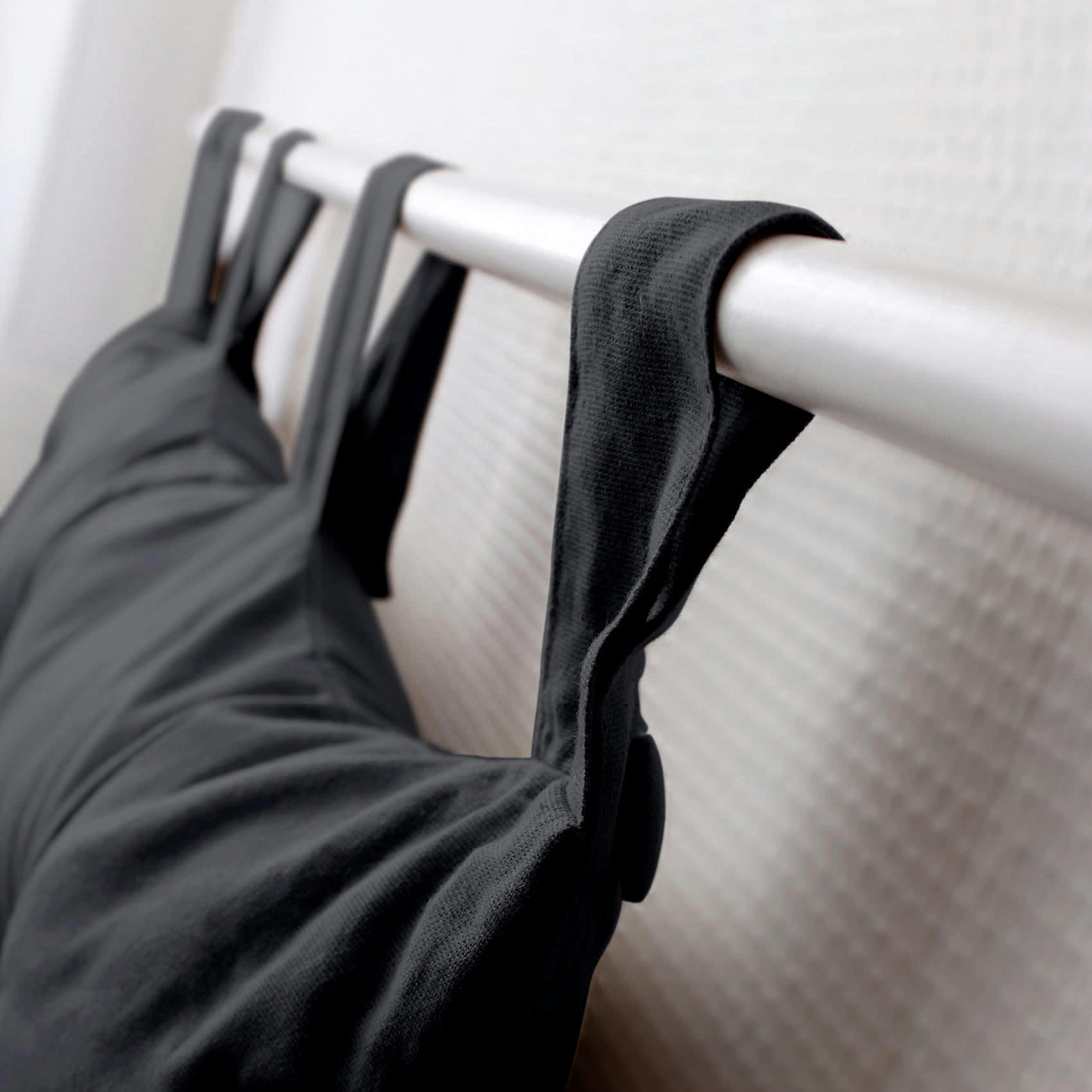 PANAMA - Tête de lit capitonnée gris anthracite