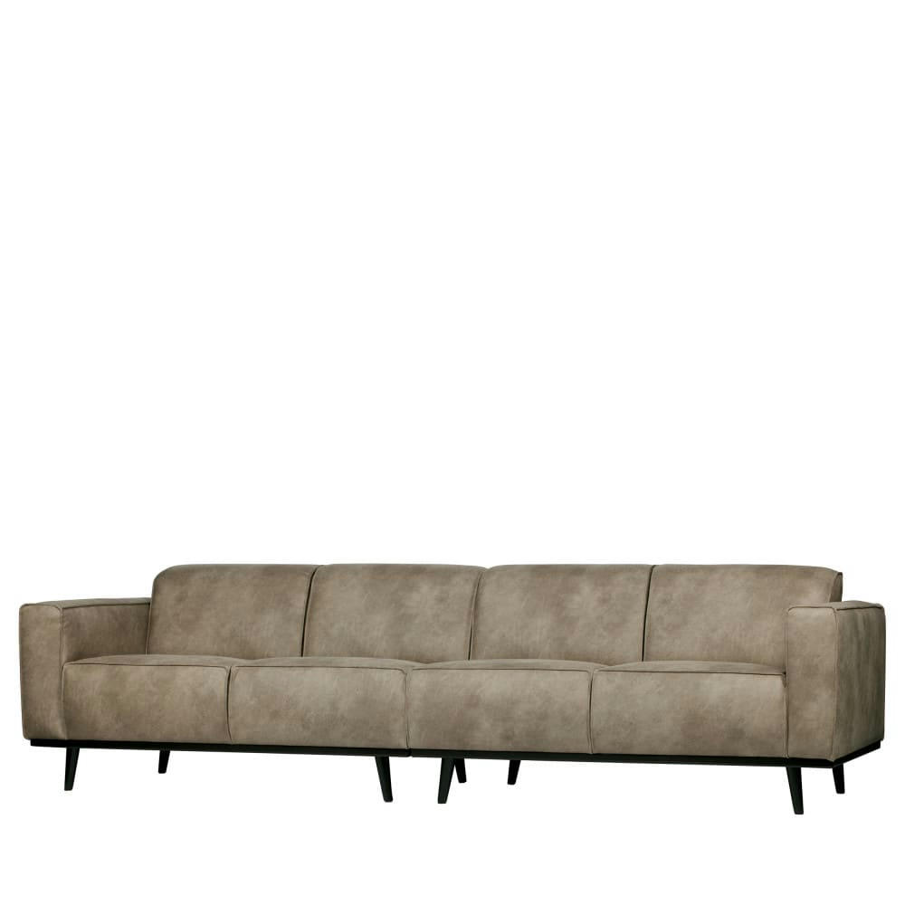 STATEMENT - Canapé 4 places en Elephant Skin gris