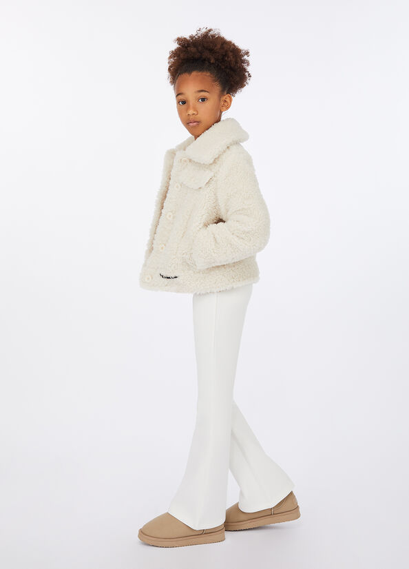 Pantaloni flare in scuba