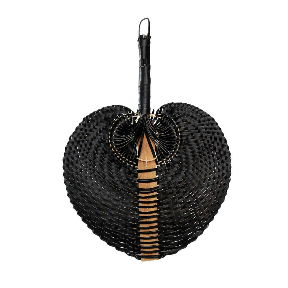 FAN - El ventilador en bamboo negro