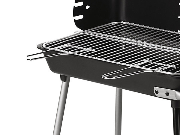 Barbecue charbon Florence   Brosse En T   Kit tournebroche - Somagic