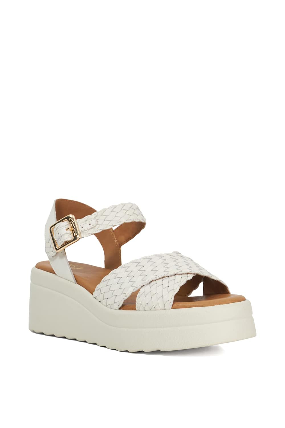 Dune London Kinleys' Leather Wedges