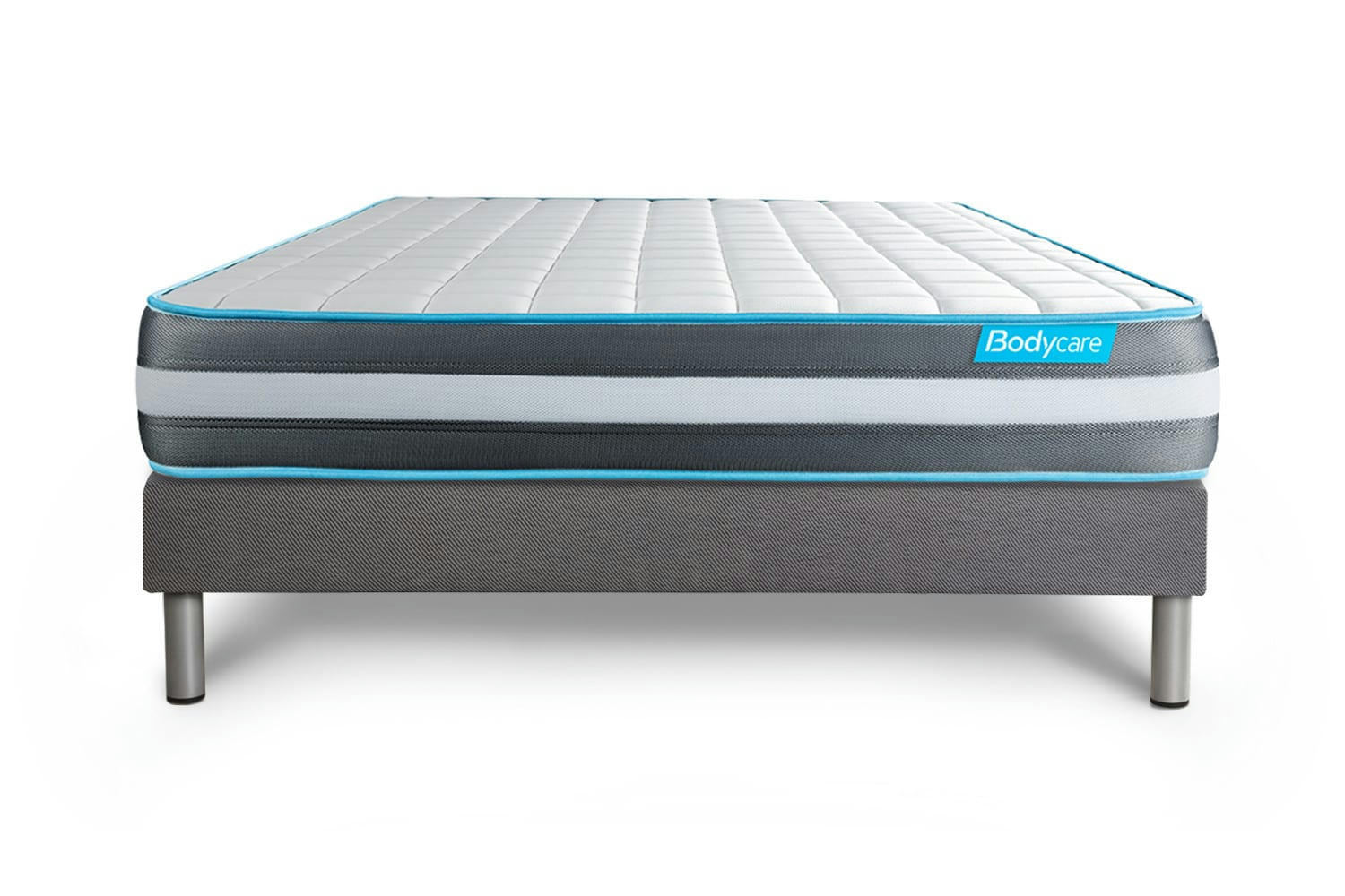BODYFORM - Ensemble 180x200 Mémoire de forme - sommier kit